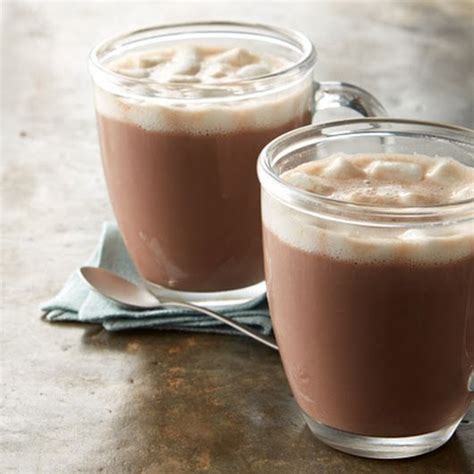 Heat the 2 cups milk of choice in a saucepan with the salt, cocoa powder, and sweetener. Hershey's "Perfectly Chocolate" Hot Cocoa Recipe Recipe ...