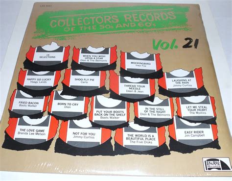 Collectors Records Of The 50s And 60s Volume 21 Vinyl Amazon