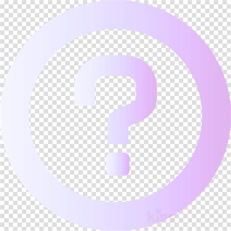 Question Mark Clipart Violet Purple Circle Transparent Clip Art