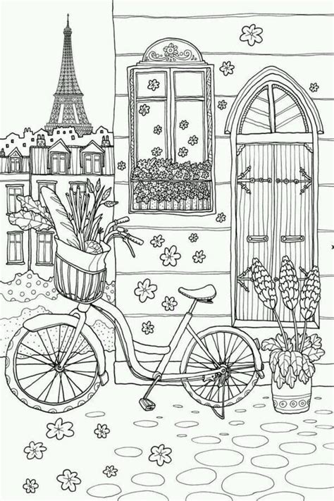 Has been added to your basket. The top 23 Ideas About Paris Coloring Book for Adults ...