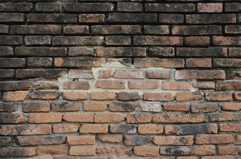 Old Damaged Brick Wall Texture Stock Photo Image Of Uneven Vintage