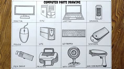 Computer Drawing Parts Draw Spaces