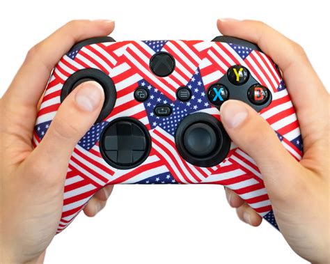 American Flag Proflex Usa Patriotic Xbox Series X S Silicone Case