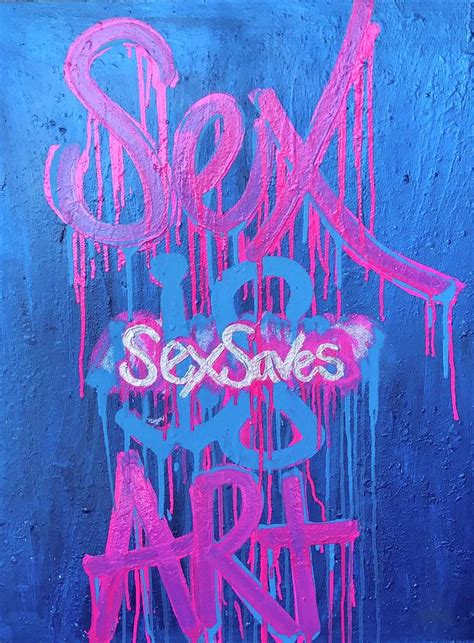 Sex Is Art Original One Mixed Media By Rinartt By Taryn Thomas Pixels