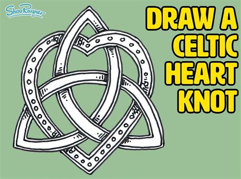 How To Draw A Celtic Heart Knot With Easy Step By Step Instructions