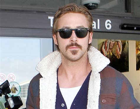 Ryan Gosling From Stars With Mustaches E News
