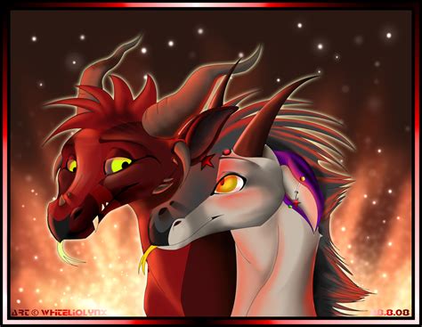 Dragon Love By Whiteliolynx On Deviantart