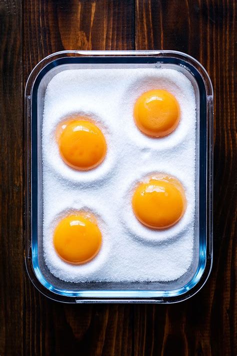 How To Make Salt Cured Egg Yolks Egg Yolk Recipes Toast Recipes Salt