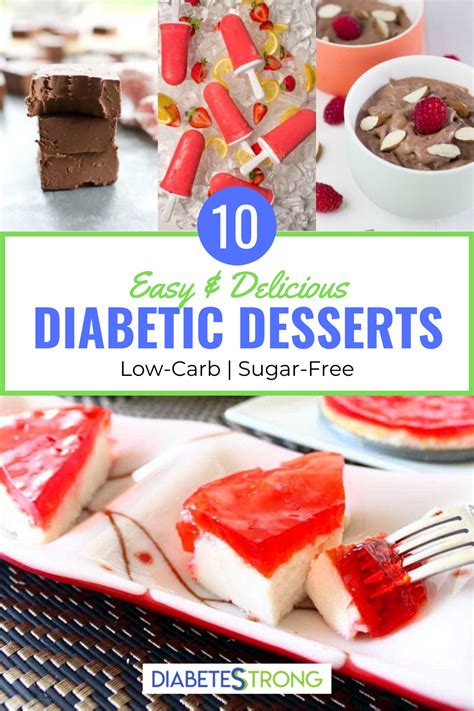 Sweet 'n low or any sugar substitute. 10 Easy Diabetic Desserts (Low-Carb) | Diabetic friendly ...