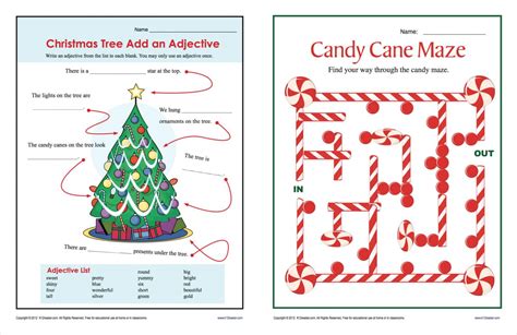 I can almost smell the plastic christmas trees now! Popular Christmas Worksheets PDF for Free Print and Download