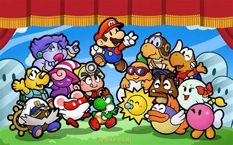 Paper Mario Confira Os Jogos Da Série Clube Do Vídeo Game