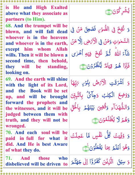 Surah Az Zumur English Page 2 Of 2 Quran O Sunnat