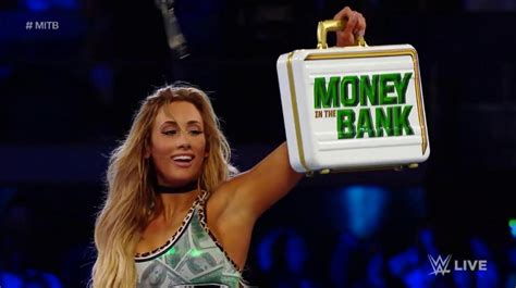 18 haziran 2017 tarihinde smackdown brand'ine özel olarak st. Carmella Wins The WWE Money In The Bank Briefcase On ...