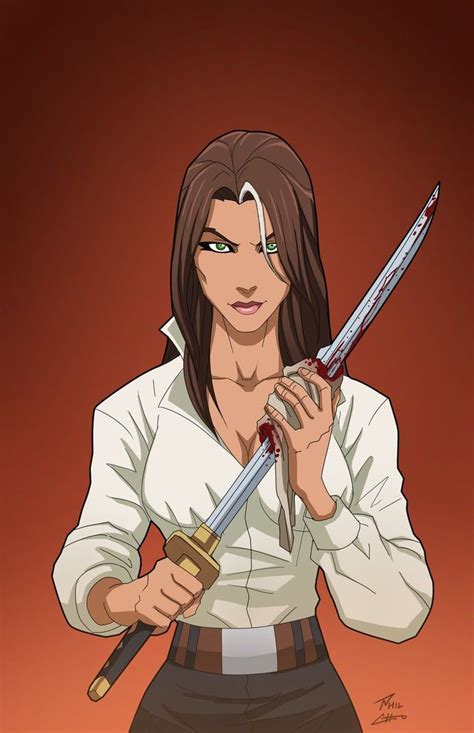 Talia Al Ghul Dc Animated Universe Stelliana Nistor