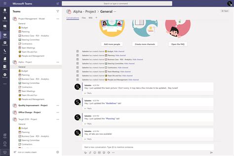 Features that make microsoft project an efficient project management tool. Project Management Microsoft Teams Template Microsoft ...
