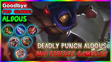 Deadly Punch Aldous Mvp Perfect Gameplay Aldous Top Global By