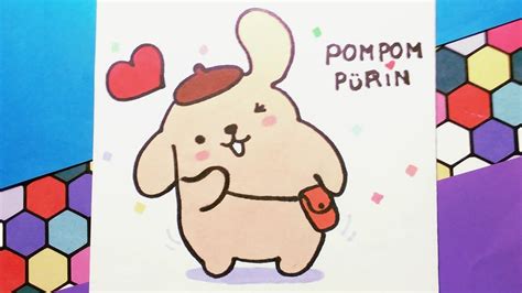 HOW TO DRAW POMPOMPURIN FROM SANRIO(REQUEST) - YouTube
