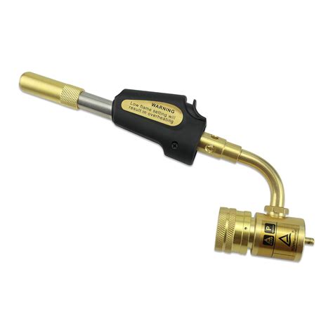 Gas Turbo Torch Tips With Adjustable Swirl Flame Brazing Soldering