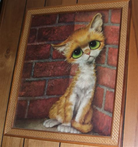 Gigi Big Sad Eyes Alley Cat Wall Art 2mnedolz Flickr