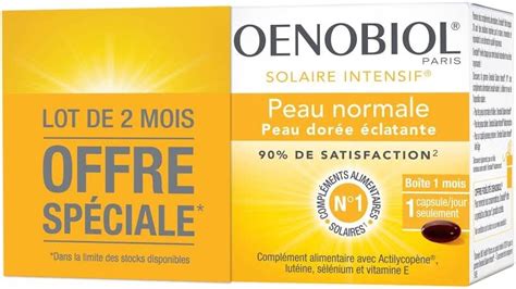 Oenobiol Tan Enhancer Intensive 2 X 30 Gel Caps Amazonde Kosmetik