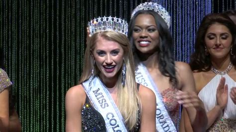2016 Miss Colorado Usa Crowning Youtube