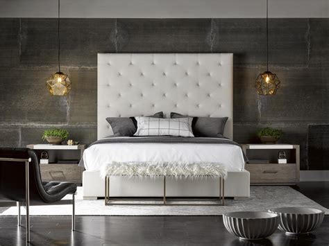 Yorkville transitional eastern king size bed set. Universal Furniture | Modern | Brando King Bed