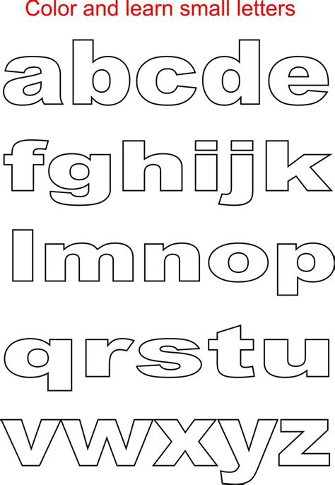 Download this printable alphabet bubble letters template now for your own benefit! Letter Printable Images Gallery Category Page 4 - printablee.com