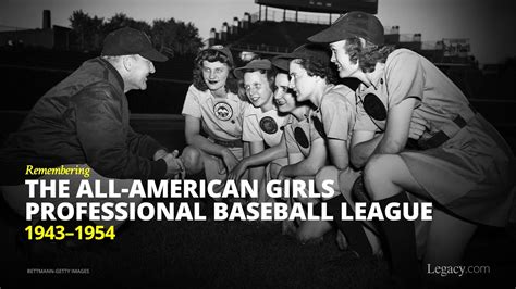 Remembering The All American Girls Professional Baseball League Youtube
