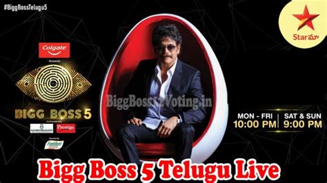 Hotstar Bigg Boss Telugu Live Feed X Streaming Starmaa Telecast Info
