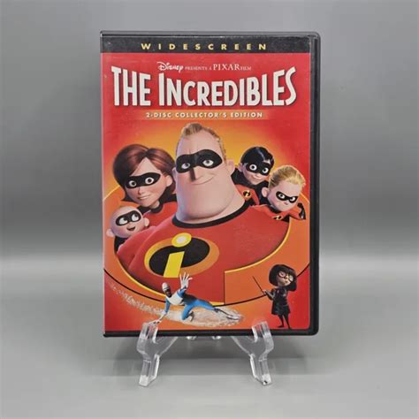 Disney Pixar The Incredibles Dvd 2 Disc Collectors Edition Widescreen