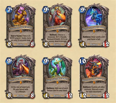 ‘hearthstone Full Core Set Revealed Ahead Of Release When The Year Of