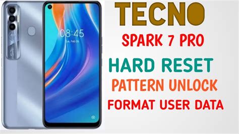 how to tecno spark 7 pro hard reset factory reset tecno spark 7 pro kf8 pattern unlock easy