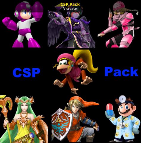 Csp Pack Super Smash Bros Wii U Mods