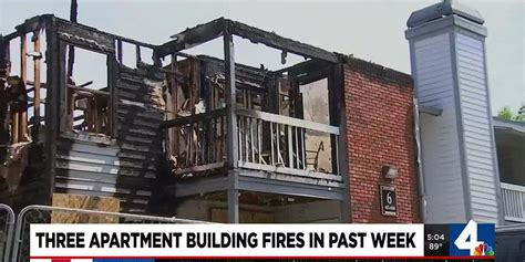 Residents Begin To Pick Up Pieces After Fire Destroys Apartments