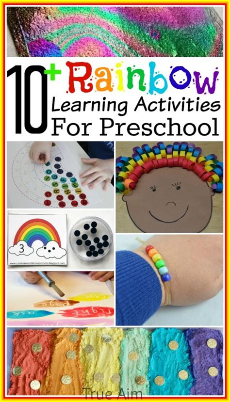 Rainbow Worksheet For Preschool And Kindergarten Twist Of Creation