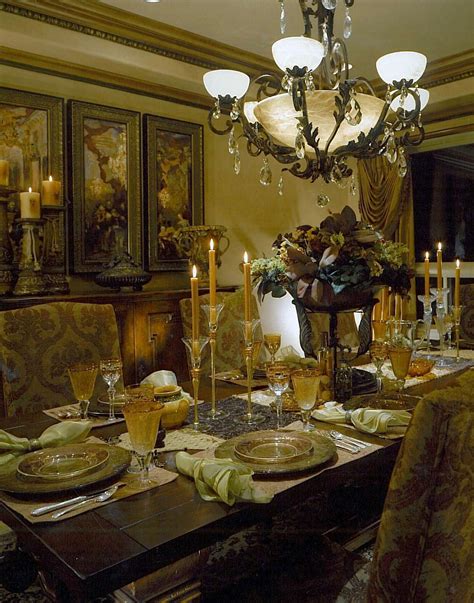 Tuscan Dining Room Tuscandecor Tuscan Decorating Beautiful Dining