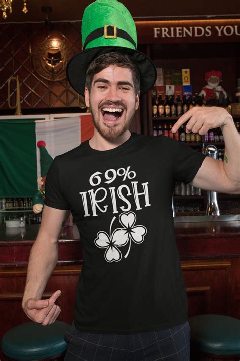 69 percent irish funny naughty st paddy s day t shirt rude st patricks day cheeky st paddys