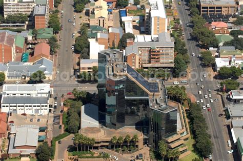 Bloemfontein From Above Head Office Of The Municipal Administration