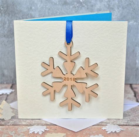 Snowflake Christmas Card Ideas