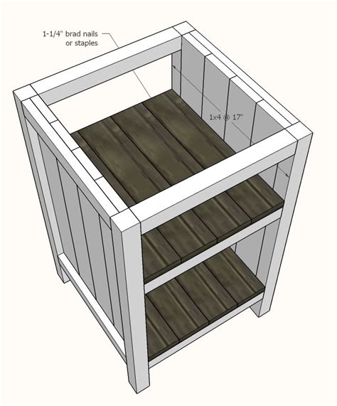 Bedside End Tables Ana White Woodworking Furniture Plans Wood