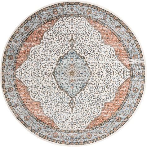 Ivory 10 X 10 Nyla Round Rug