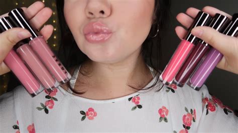 Asmr Up Close Lipgloss Application Mouth Sounds Kisses Tapping Youtube
