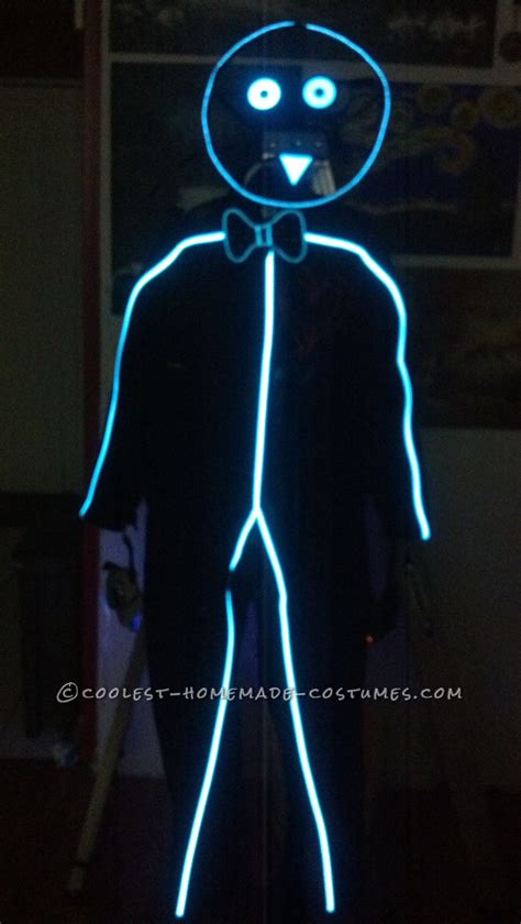 This article was published in october of 2014, since then we have discontinued making the costume kit. High Power EL Stick Figure Costume | Cool halloween costumes, Stick figure costume, Clever ...