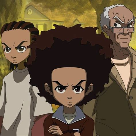 Huey Riley And Grandad Boondocks Characters The Boondocks Cartoon Boondocks Drawings