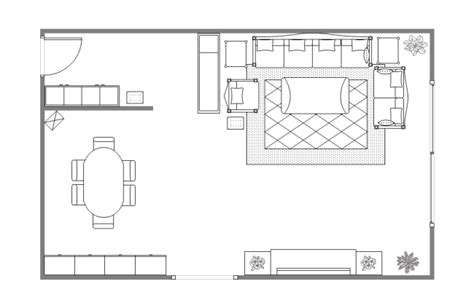 Living Room Layout Design