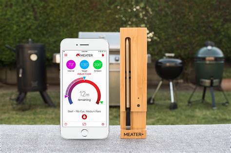 New Meater165ft Long Range Smart Wireless Meat Thermometer For The