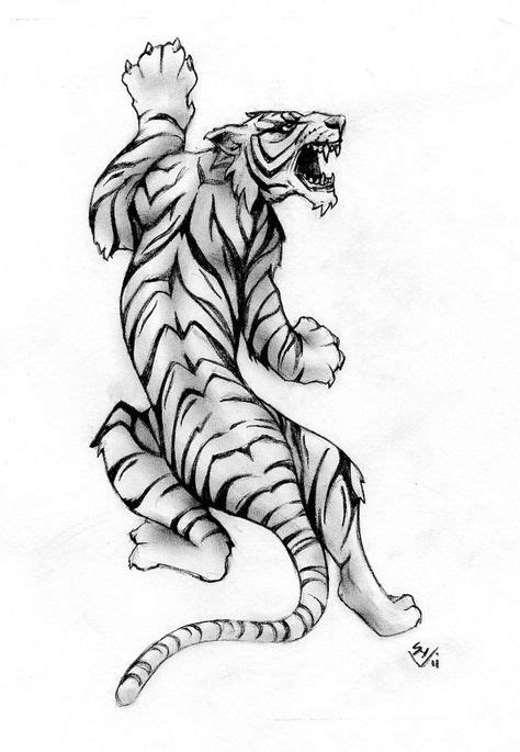 31 Tiger Climbing Up Thigh Tattoo Ideas Tiger Tattoo Thigh Tattoo