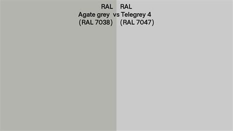 Ral Agate Grey Vs Telegrey Side By Side Comparison