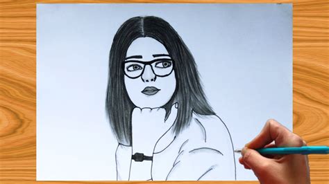 Ladki Ki Drawing How To Draw A Beautiful Girl Attitude Girl Drawing Drawing Pictures