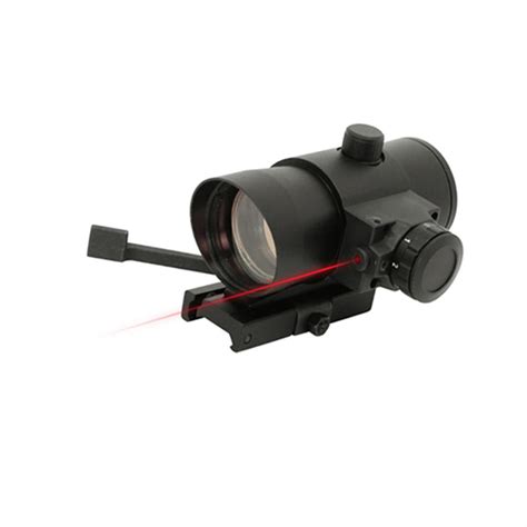 Ncstar 1x40mm Red Dot Sight With Built In Red Laser 181792 Red Dot